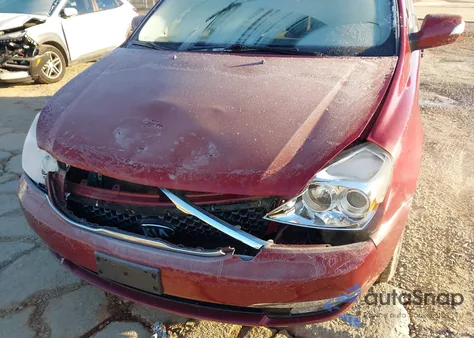 2014 Kia Sedona Lx z USA, uszkodzony, nr VIN KNDMG4C74E6547743